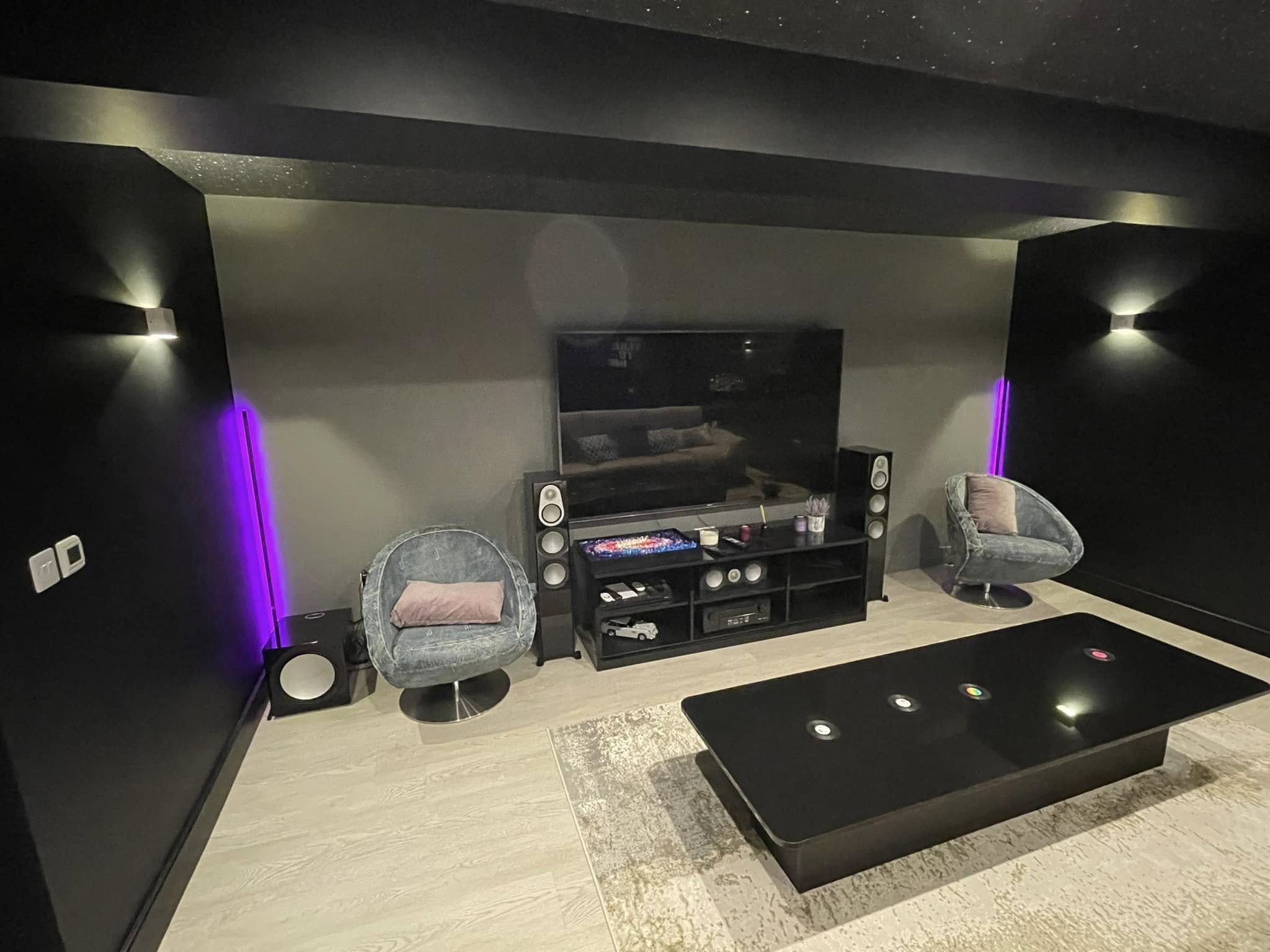 Cinema Room Decorated