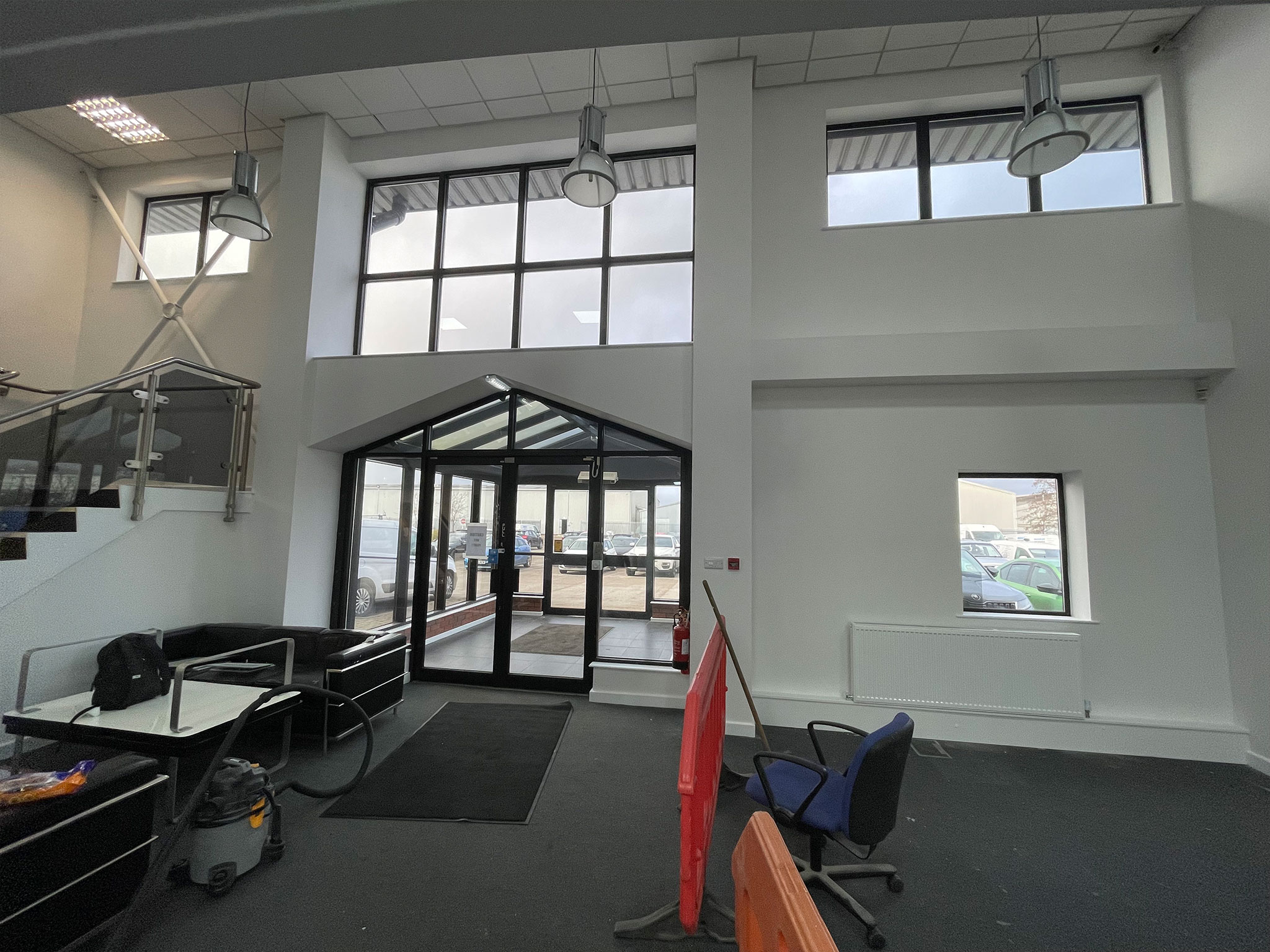 Offices & Large Reception Area
