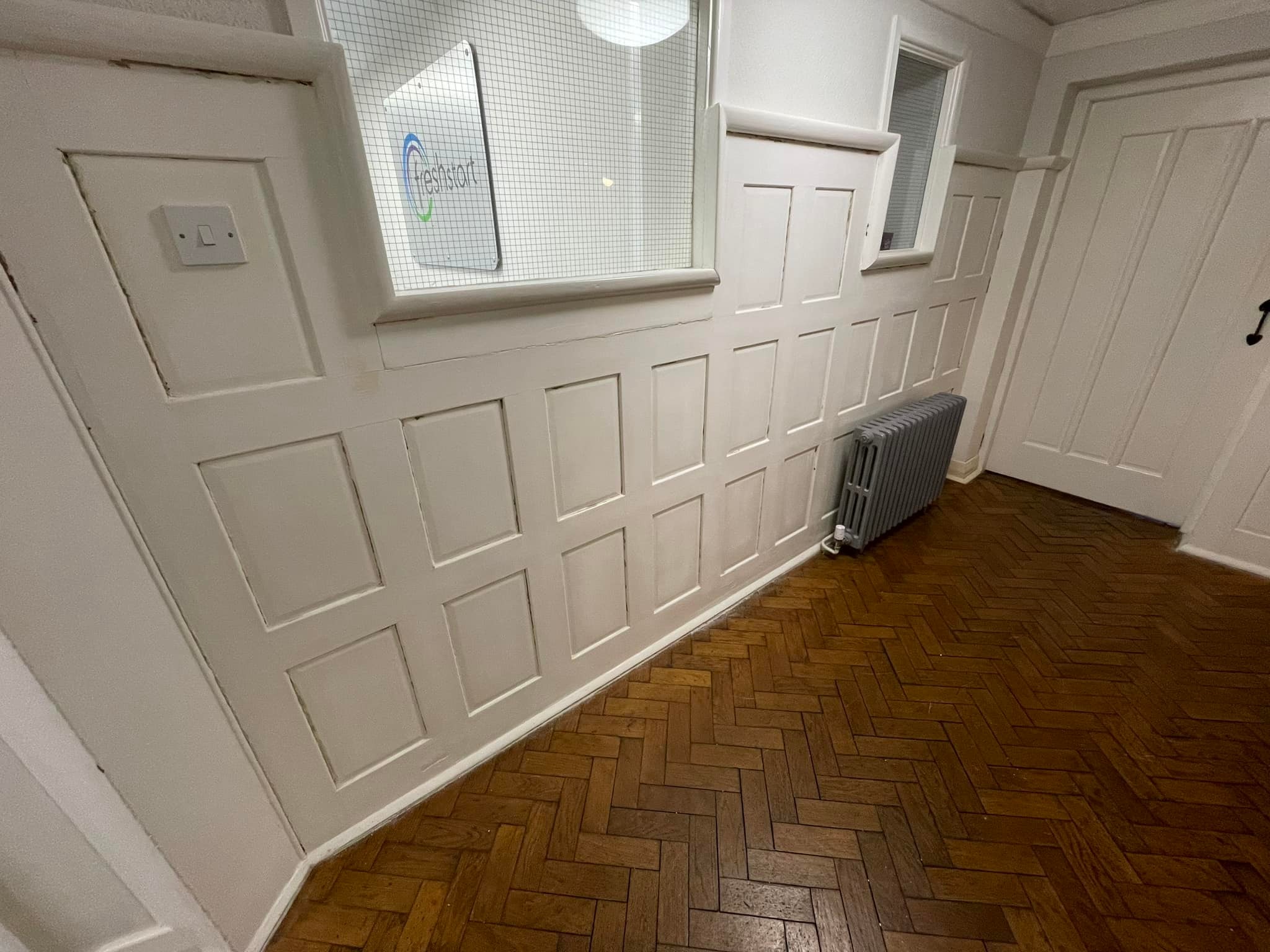 Panelling Installed & Painted