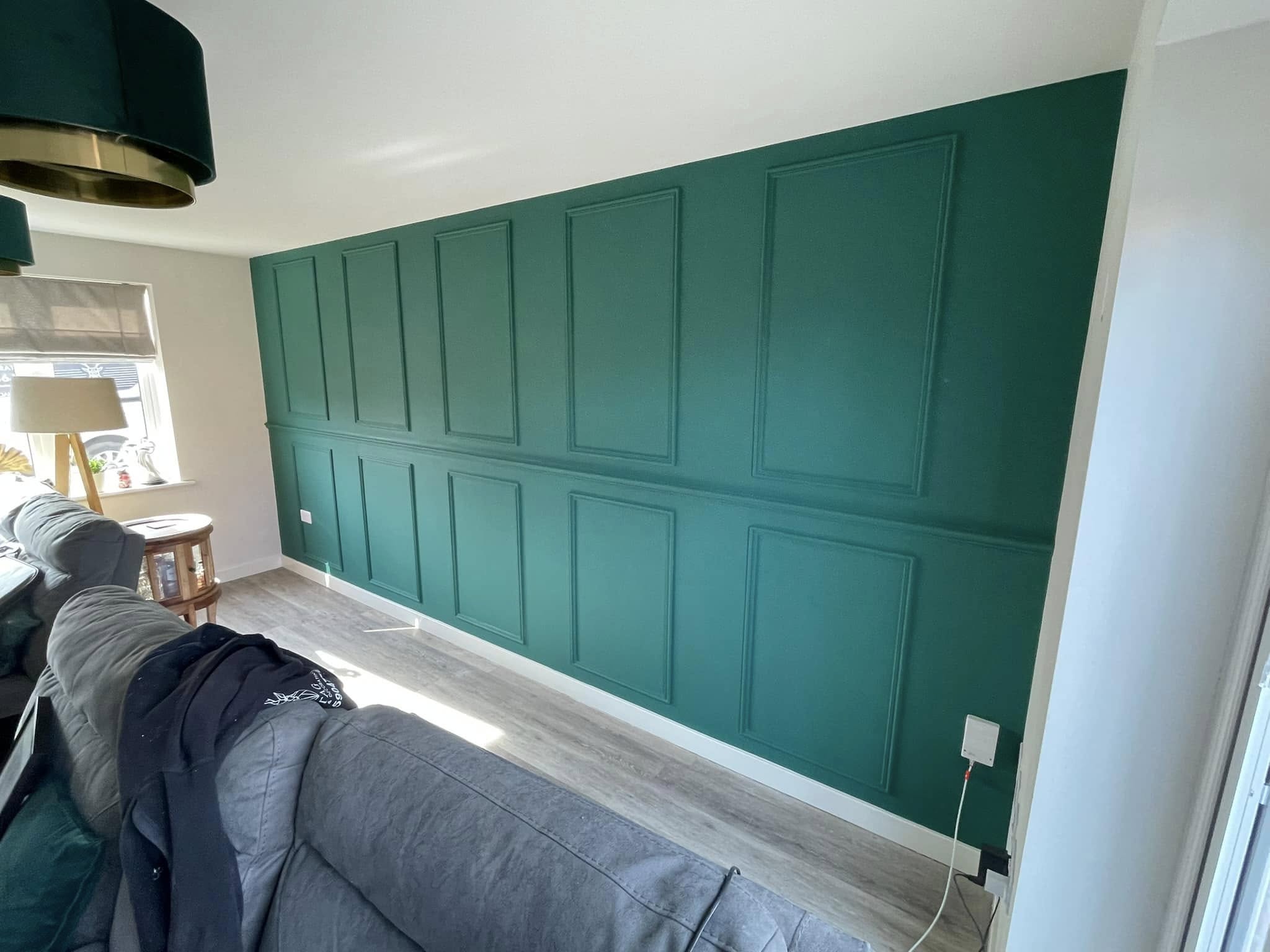 Panelling Installed & Painted