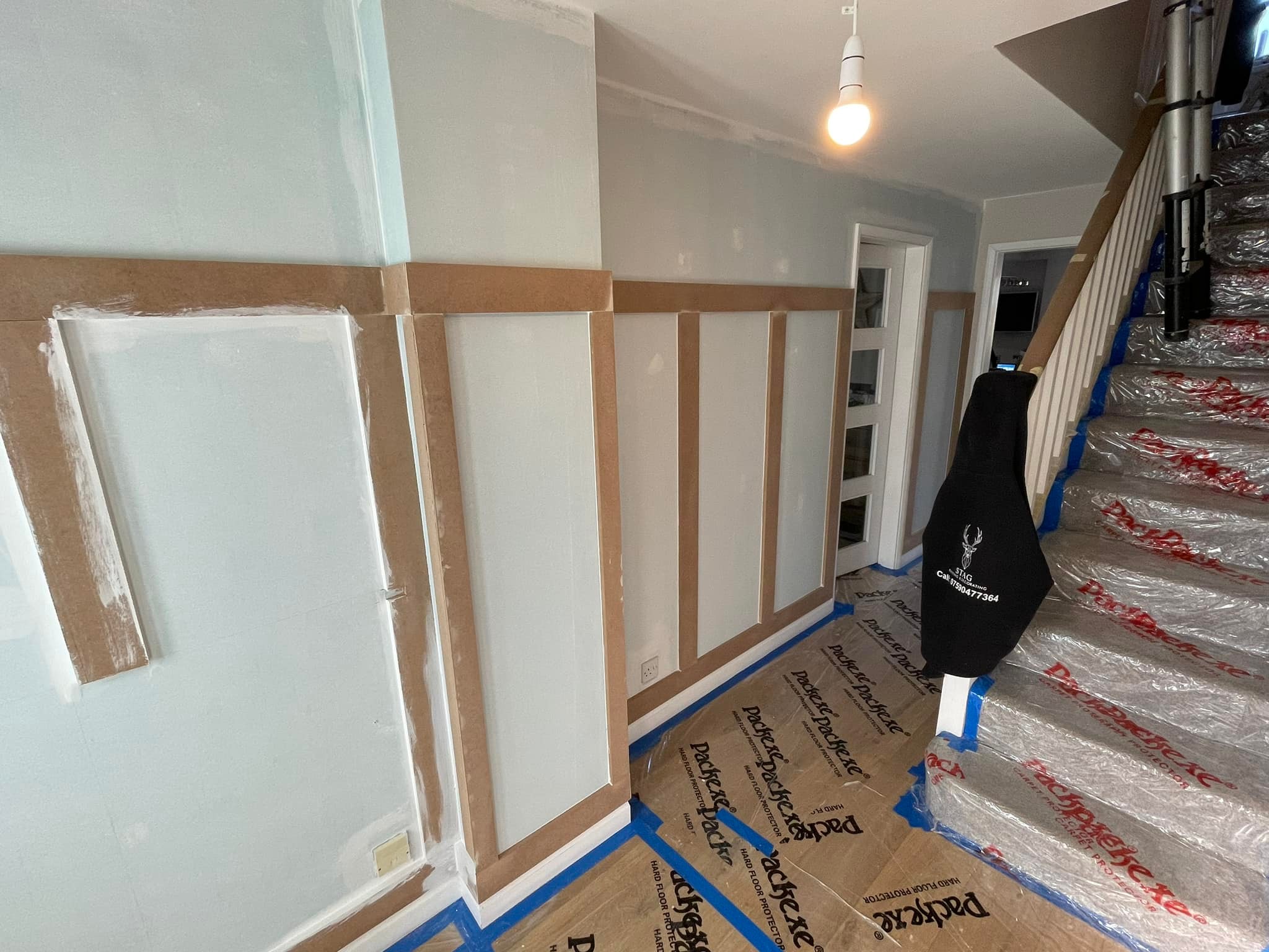 Panelling Installed & Painted